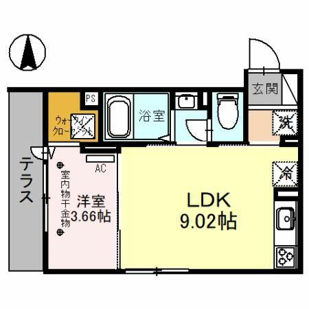 同じ建物の物件間取り写真 - ID:211048119093