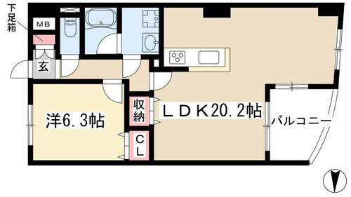 同じ建物の物件間取り写真 - ID:223030658812