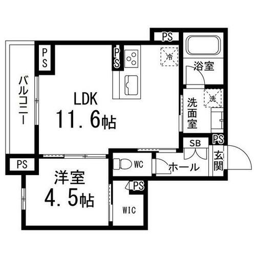 同じ建物の物件間取り写真 - ID:204003581858