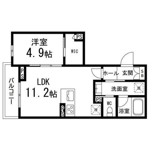 同じ建物の物件間取り写真 - ID:204003581861