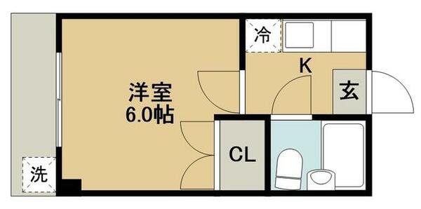 メゾンＭ１０ 3B｜千葉県市原市辰巳台東２丁目(賃貸マンション1K・3階・18.36㎡)の写真 その2