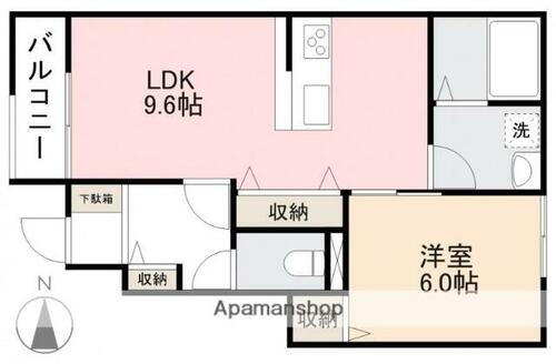 同じ建物の物件間取り写真 - ID:237004926832