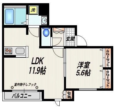 同じ建物の物件間取り写真 - ID:213103482601