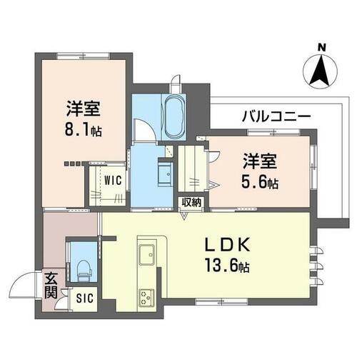 同じ建物の物件間取り写真 - ID:214052531254