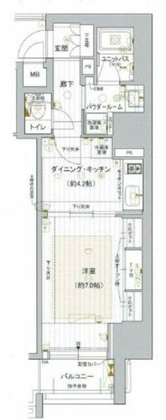 プレサンスＮＥＯ心斎橋｜大阪府大阪市中央区南船場２丁目(賃貸マンション1DK・12階・33.23㎡)の写真 その2