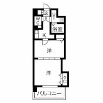 セントラル名古屋 206 ｜ 愛知県名古屋市千種区今池１丁目（賃貸マンション1DK・2階・37.05㎡） その2