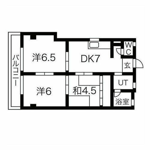 同じ建物の物件間取り写真 - ID:221010472953