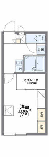 同じ建物の物件間取り写真 - ID:206001953809