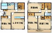 木曽西４石川賃貸住宅のイメージ