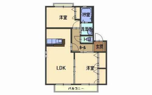 同じ建物の物件間取り写真 - ID:225005114219