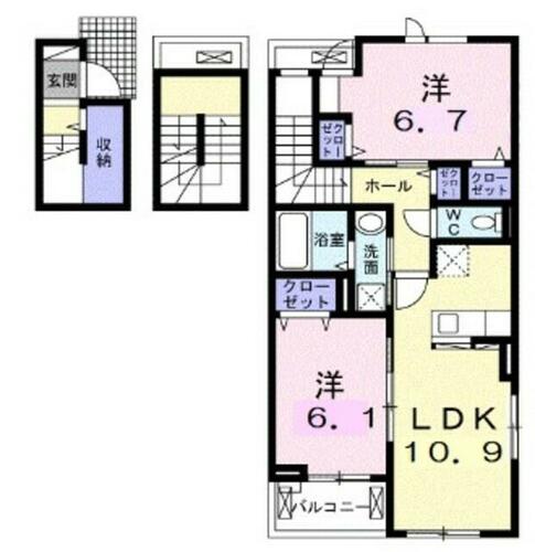 同じ建物の物件間取り写真 - ID:214055980941