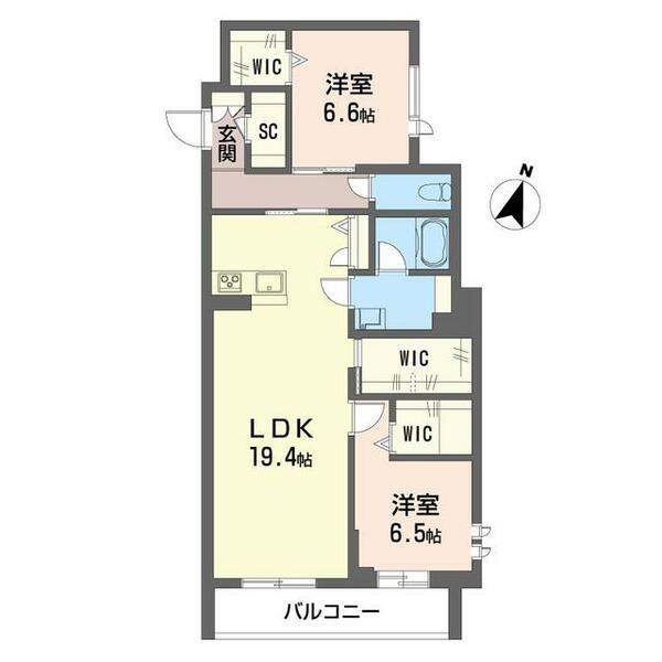 リラフォート 00301｜埼玉県川越市大字砂(賃貸マンション2LDK・3階・81.72㎡)の写真 その2