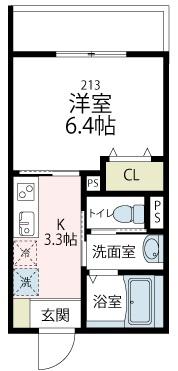 同じ建物の物件間取り写真 - ID:214055834784