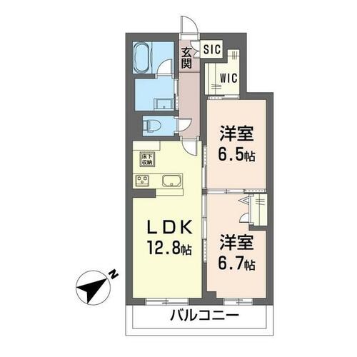 同じ建物の物件間取り写真 - ID:212040879451