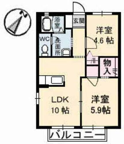 同じ建物の物件間取り写真 - ID:235004987953