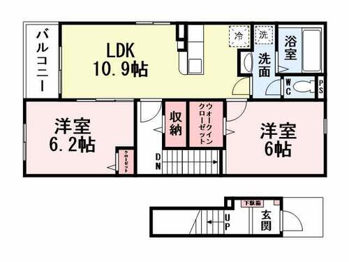 同じ建物の物件間取り写真 - ID:240028713599