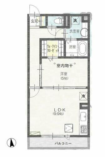 同じ建物の物件間取り写真 - ID:210002717473