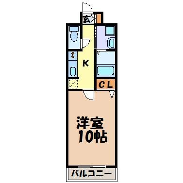 リヴシティ金山の間取り