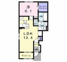 ベンティスカ 101 ｜ 福岡県京都郡苅田町大字与原（賃貸アパート1LDK・1階・50.49㎡） その2