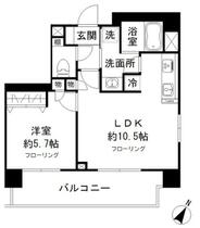 ミッテドルフ 303 ｜ 東京都台東区千束３丁目（賃貸マンション1LDK・3階・43.30㎡） その2