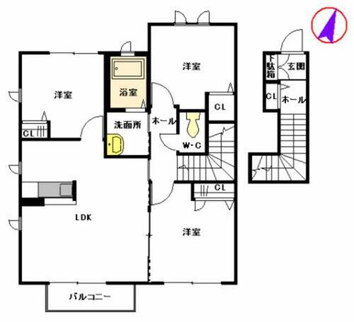 同じ建物の物件間取り写真 - ID:240027486912