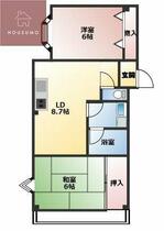 メルベィユー 301 ｜ 大阪府大阪市平野区加美東１丁目（賃貸マンション2LDK・3階・48.00㎡） その1