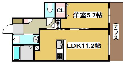 同じ建物の物件間取り写真 - ID:228047743775