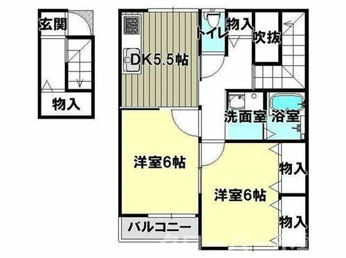 同じ建物の物件間取り写真 - ID:237004787768