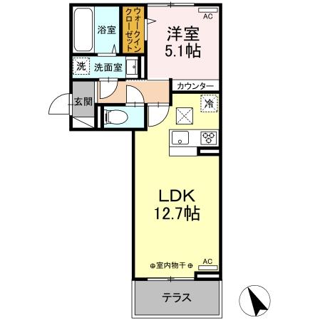 同じ建物の物件間取り写真 - ID:207001160699