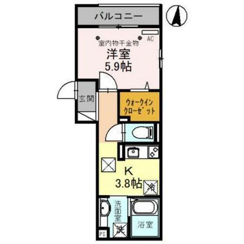 同じ建物の物件間取り写真 - ID:210002697335