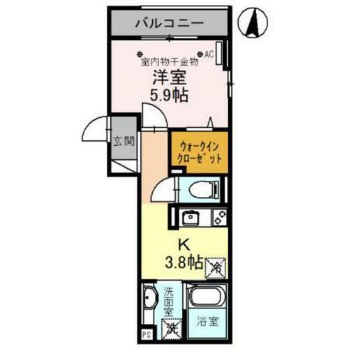 同じ建物の物件間取り写真 - ID:210002697250