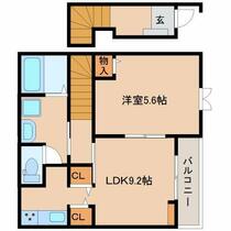 奈良県磯城郡田原本町大字千代（賃貸アパート1LDK・2階・42.40㎡） その2