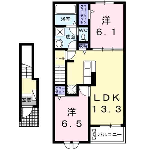 同じ建物の物件間取り写真 - ID:212043006355