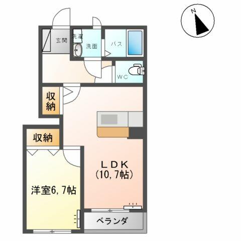 同じ建物の物件間取り写真 - ID:207001161326