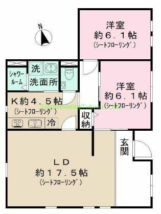 同じ建物の物件間取り写真 - ID:213103769601