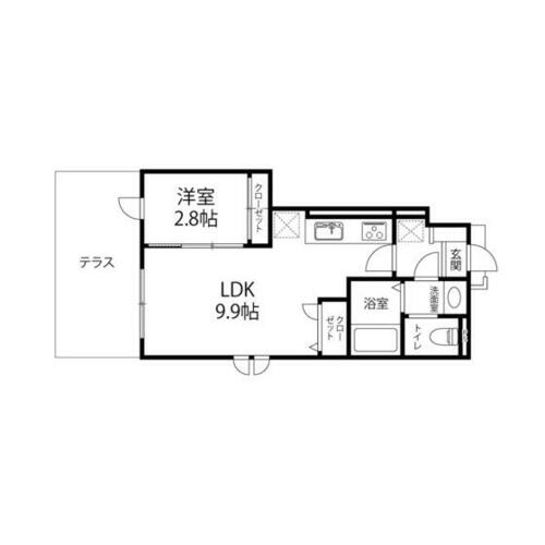 同じ建物の物件間取り写真 - ID:204003650239