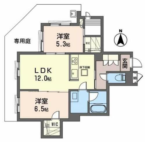 同じ建物の物件間取り写真 - ID:226064476470