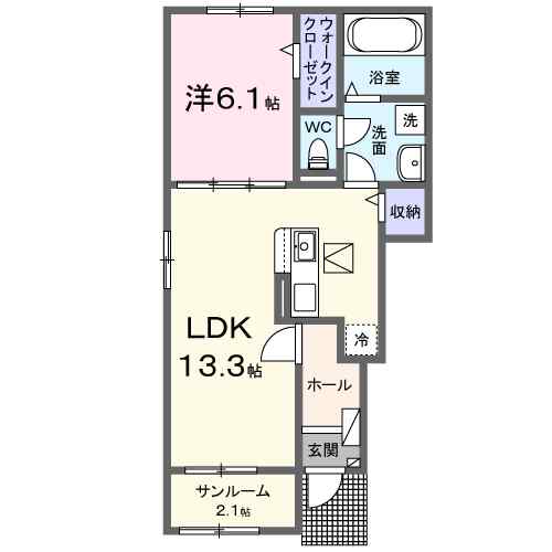 同じ建物の物件間取り写真 - ID:208009333058