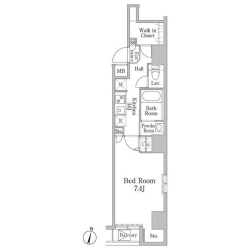 同じ建物の物件間取り写真 - ID:213102738894