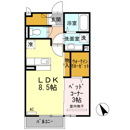 同じ建物の物件間取り写真 - ID:238007214950