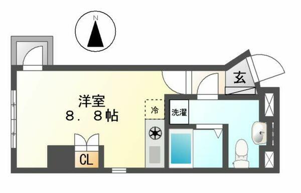 エムズマンション（Ｍ’ｓマンション） 1003｜愛知県名古屋市中区大須４丁目(賃貸マンション1R・10階・23.83㎡)の写真 その2