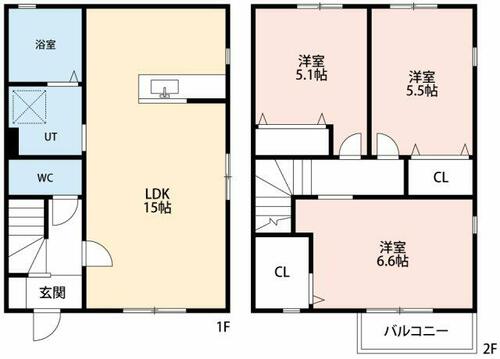 同じ建物の物件間取り写真 - ID:223032426748