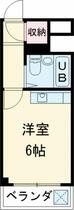 パークアベニュー立川 202 ｜ 東京都立川市錦町１丁目（賃貸マンション1K・2階・16.17㎡） その2