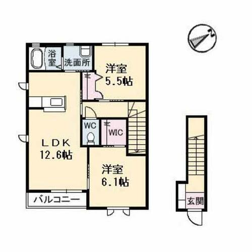 同じ建物の物件間取り写真 - ID:234022123976