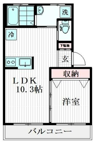 同じ建物の物件間取り写真 - ID:211047288852