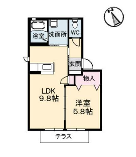 同じ建物の物件間取り写真 - ID:235005042003