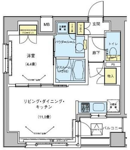 同じ建物の物件間取り写真 - ID:213103662738