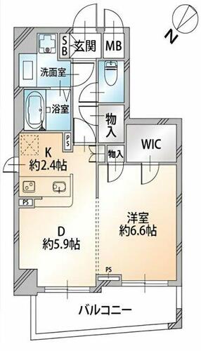 同じ建物の物件間取り写真 - ID:213107381293