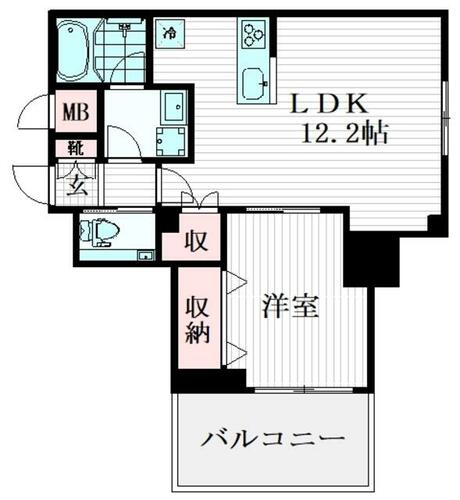 同じ建物の物件間取り写真 - ID:213103648795