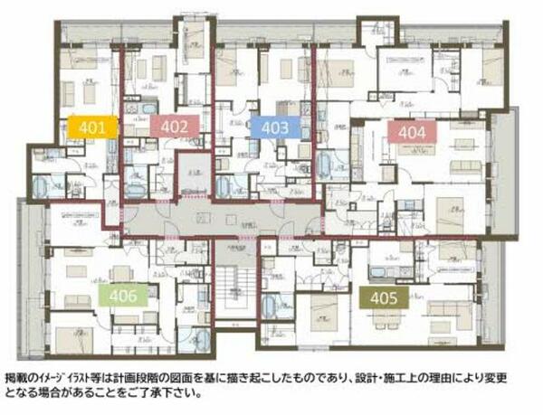 シャーメゾン　リバーサイド A0401｜熊本県熊本市中央区本荘５丁目(賃貸マンション1K・4階・36.48㎡)の写真 その7